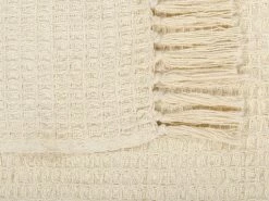 Cotton Blanket 125 X 150 Cm Beige MALU -Cheap Bed Linings Store undef src sa picid 839604 type whitesh image