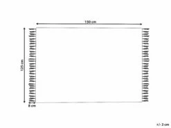 Cotton Blanket 125 X 150 Cm Beige MALU -Cheap Bed Linings Store undef src sa picid 839605 type whitesh image