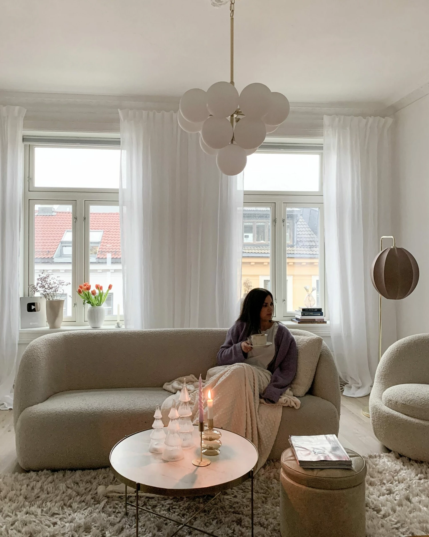 Blanket Cream SAMUR Various Sizes - Image 3