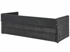 Corduroy EU Single Trundle Bed Dark Grey MIMIZAN -Cheap Bed Linings Store undef src sa picid 843729 type whitesh image