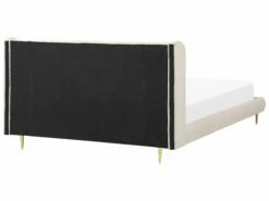 Velvet Bed Beige FORBACH Various Sizes -Cheap Bed Linings Store undef src sa picid 843890 type whitesh image