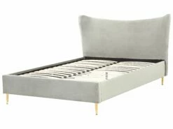Velvet Bed Light Grey CHALEIX Various Sizes -Cheap Bed Linings Store undef src sa picid 844538 type whitesh image