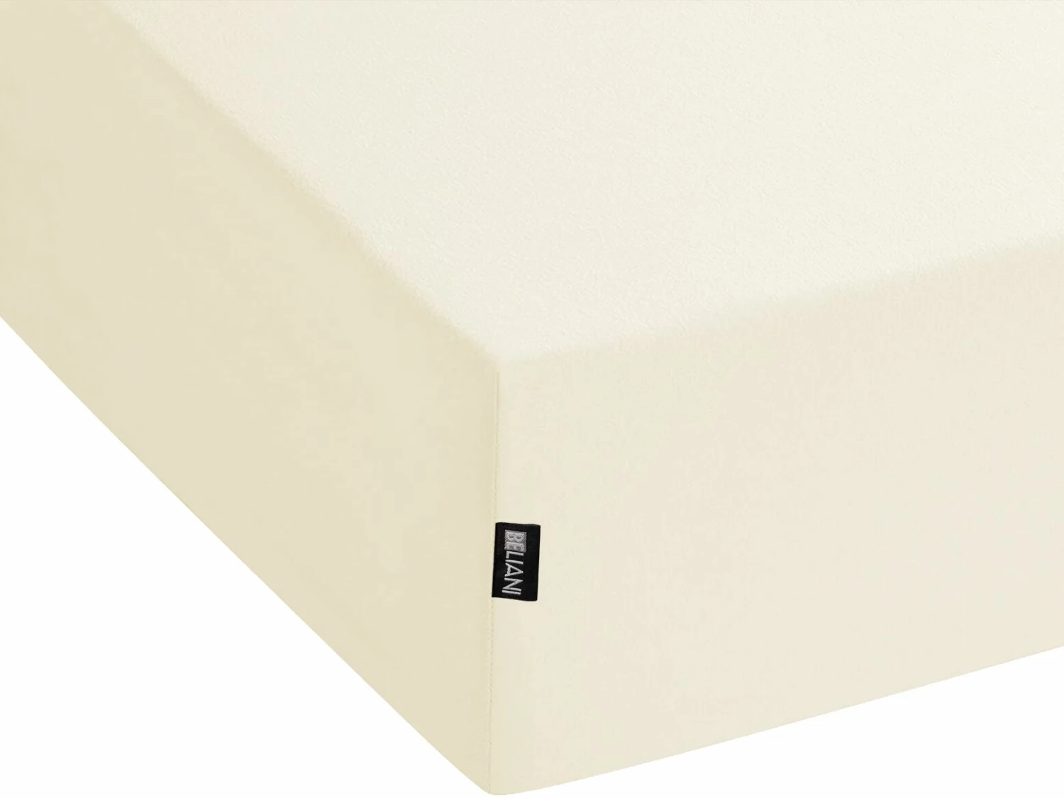 Cotton Fitted Sheet Beige JANBU Various Sizes - Image 3