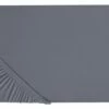 Cotton Fitted Sheet Dark Grey JANBU Various Sizes