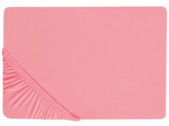 Cotton Fitted Sheet Coral JANBU Various Sizes