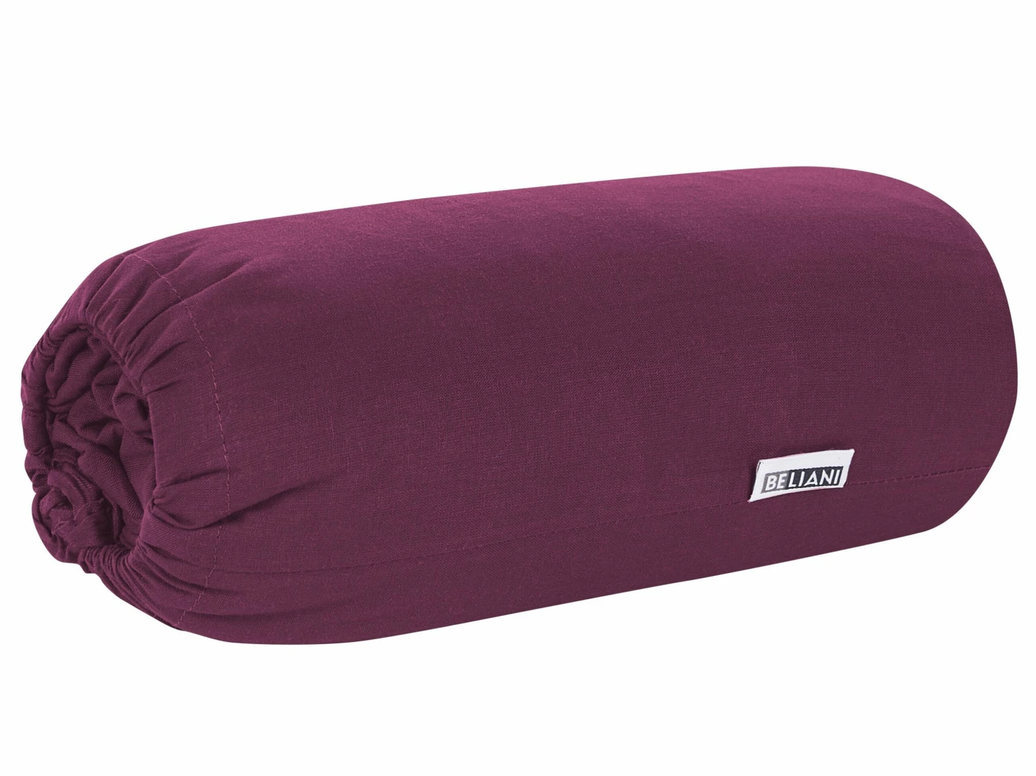 Cotton Fitted Sheet Burgundy JANBU Various Sizes - Image 5