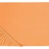 Cotton Fitted Sheet Orange JANBU Various Sizes