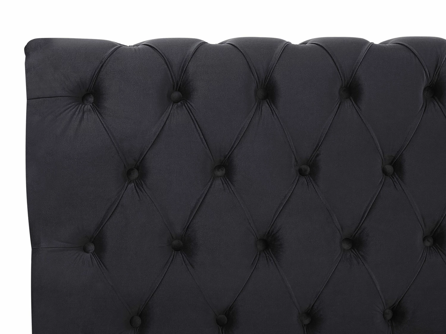 Velvet Waterbed Black AVALLON Various Sizes 9 Velvet Waterbed Black AVALLON Various Sizes - Image 9