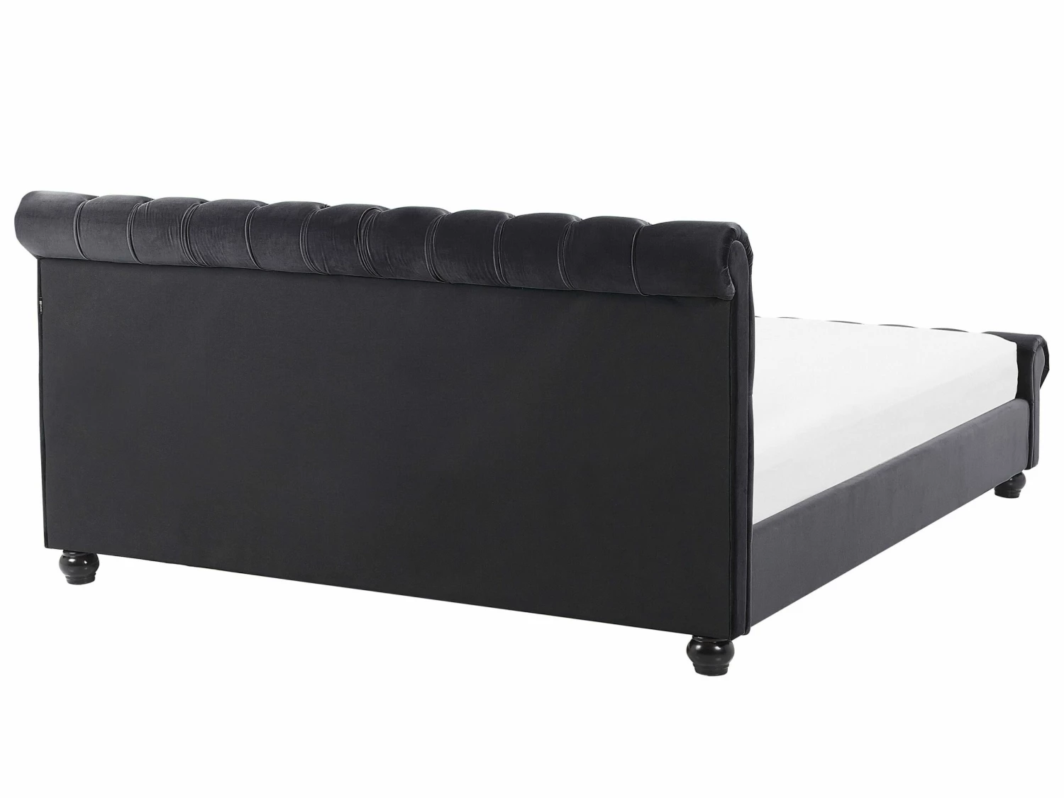 Velvet Waterbed Black AVALLON Various Sizes - Image 6