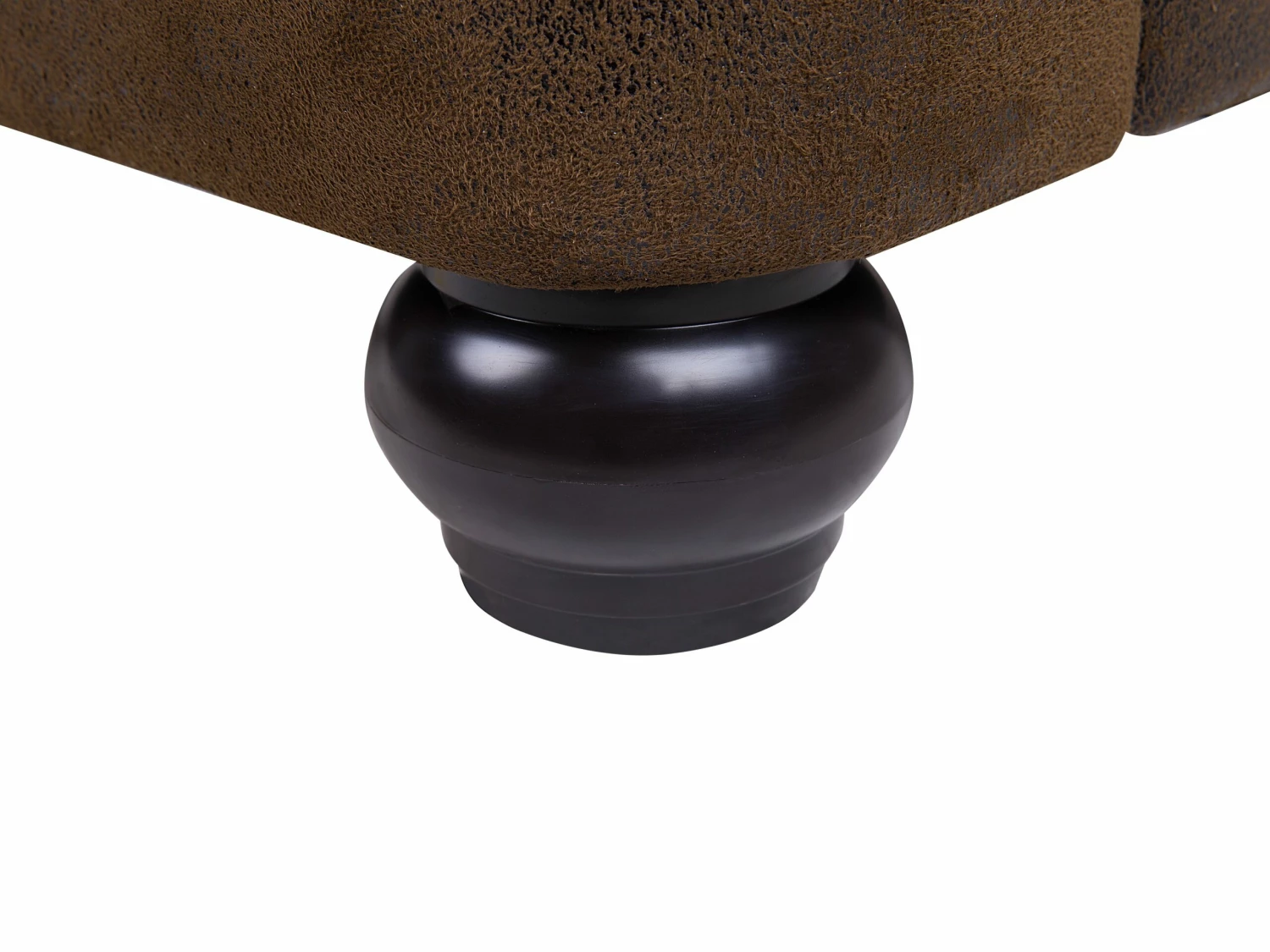 Faux Suede Waterbed Brown CAVAILLON Various Sizes - Image 8