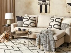 Cotton Blanket 125 X 150 Cm Black And White CHYAMA -Cheap Bed Linings Store undef src sa picid 848084 type whitesh image