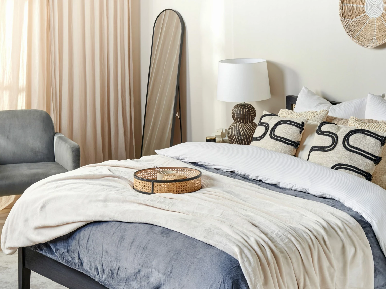 Blanket Off-White BAYBURT Various Sizes 2 Blanket Off-White BAYBURT Various Sizes - Image 2